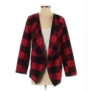 Plaid cardigan